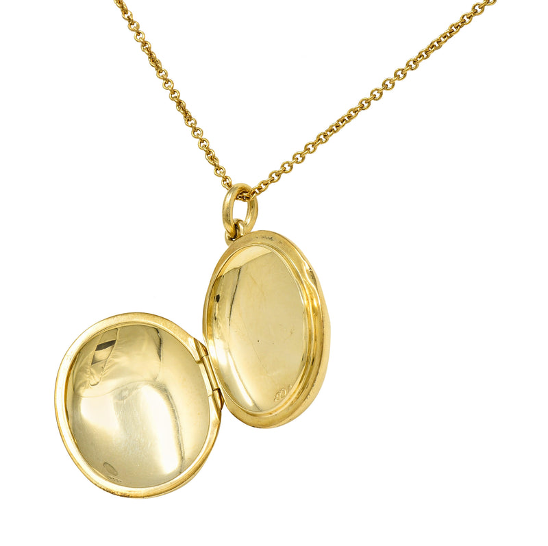 Mini Oval Locket Necklace – Made By Mary